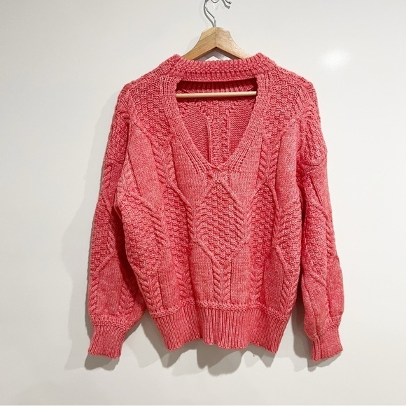 NWT FRNCH Julia Cable Knit Sweater - Picture 8 of 11